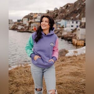 East Coast Lifestyle Moonmist Hooded Sweater - Size Large